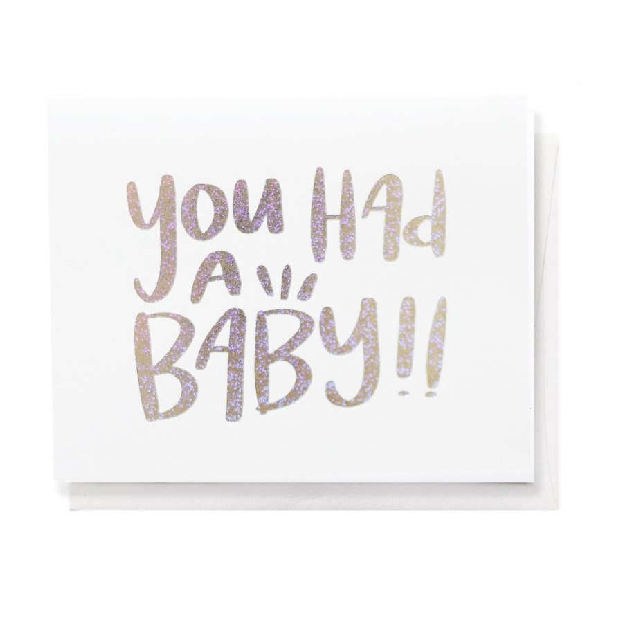 Stationery Charlie Pickles | You Had A Baby! Greeting Card