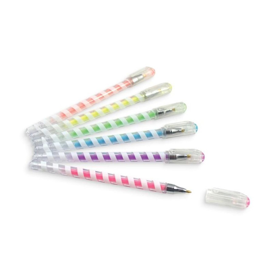 Stationery Charlie Pickles | Totally Taffy Scented Gel Pens (Set Of 6)