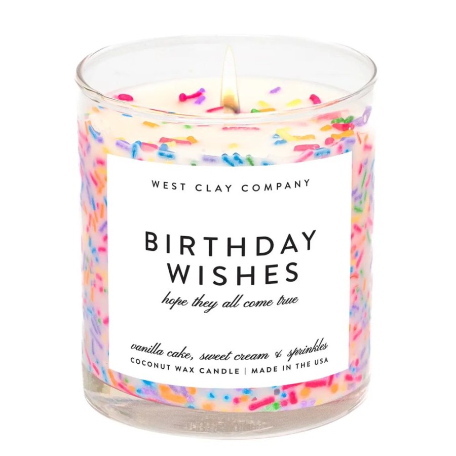 Home Charlie Pickles | Birthday Wishes Sprinkle Candle