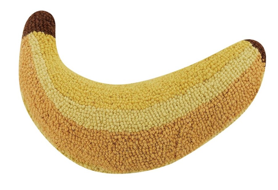 Home Charlie Pickles | Banana Shaped Hook Pillow