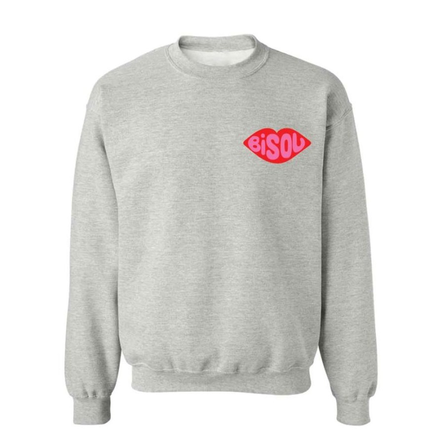 Accessories Charlie Pickles | Bisou, Crewneck-Grey [Adult]