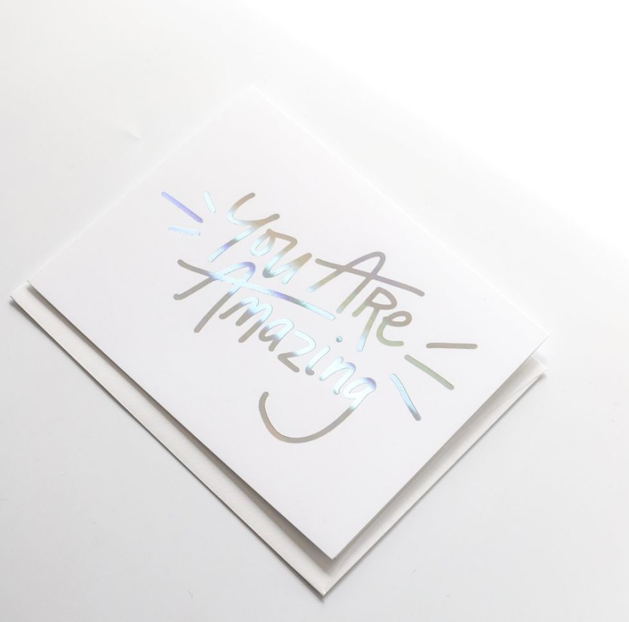 Stationery Charlie Pickles | You Are Amazing, Greeting Card