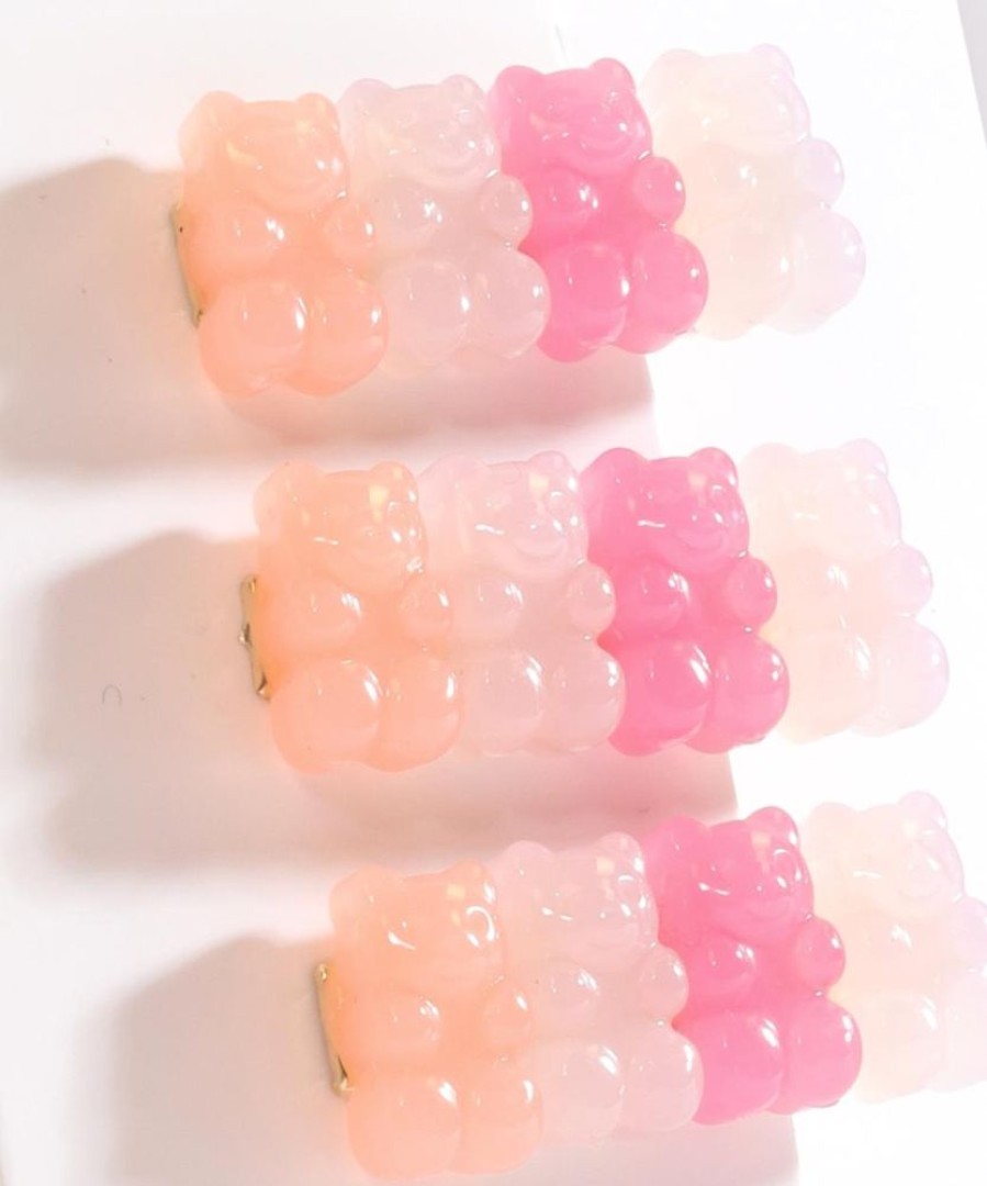 Accessories Charlie Pickles | Gummy Bear Hair Clip-Sherbert