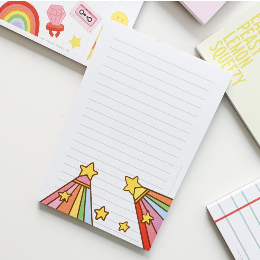 Stationery Charlie Pickles | Shooting Stars Notepad