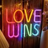 Home Charlie Pickles | Love Wins Neon Light