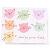 Stationery Charlie Pickles | You'Re Purrrfect, Watercolour Greeting Card