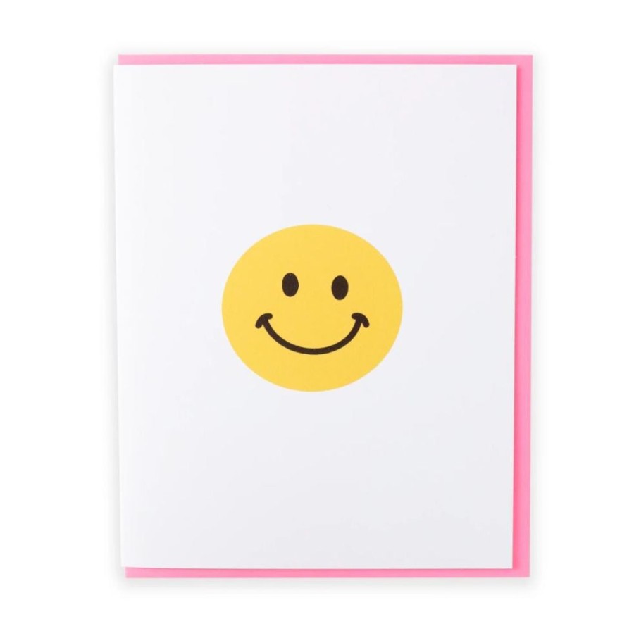 Stationery Charlie Pickles | Smiley Face Greeting Card