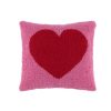 Home Charlie Pickles | Heart Pillow, Pink