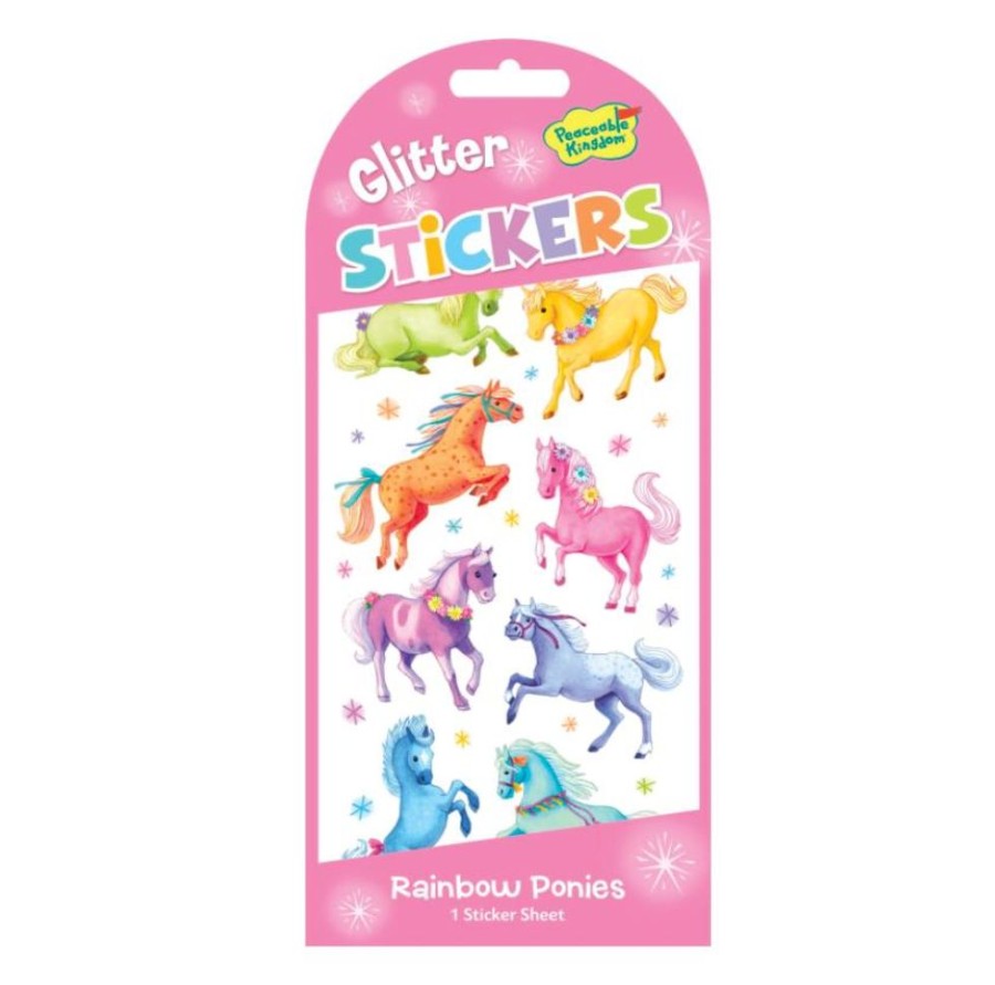 Stationery Charlie Pickles | Glitter Ponies Stickers