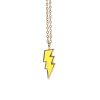 Accessories Charlie Pickles | Lightning Bolt Pendant Necklace, 14K Gold Plated