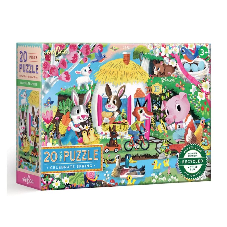 Toys & Fun Stuff Charlie Pickles | Celebrate Spring-20 Piece Puzzle