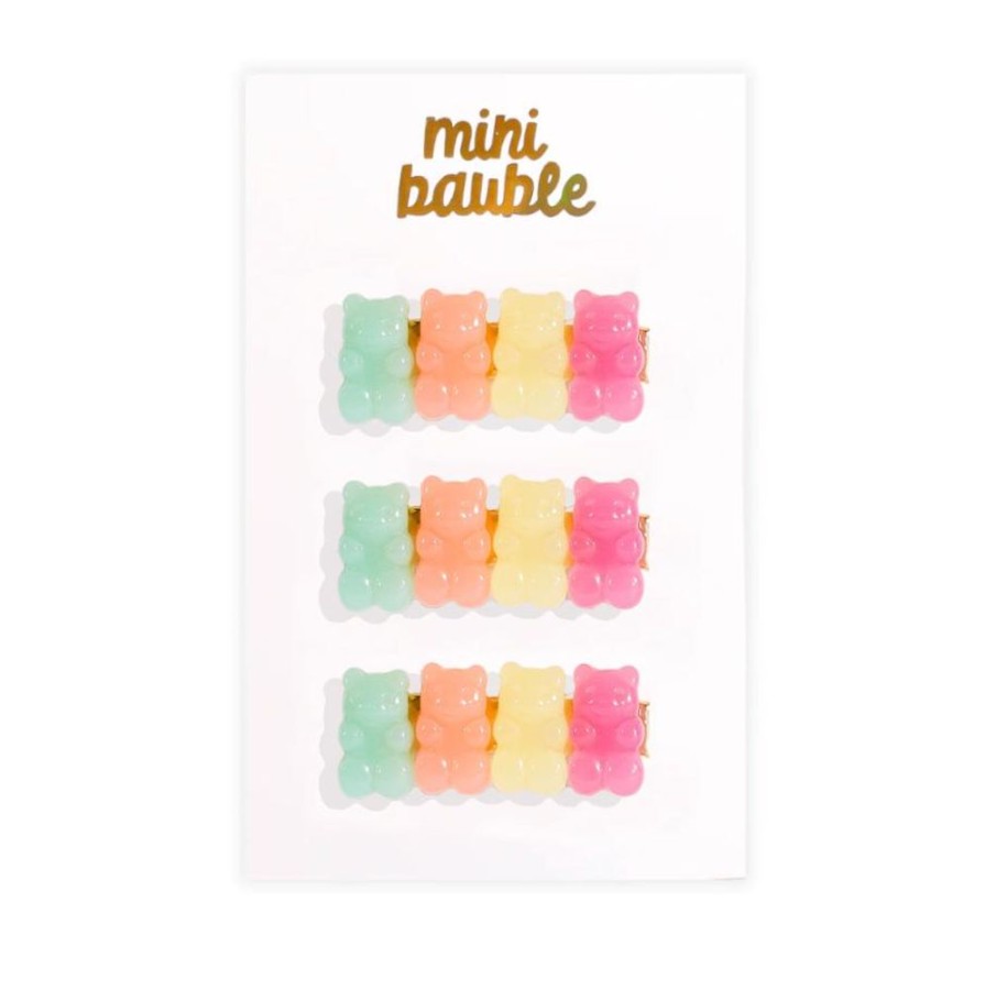 Accessories Charlie Pickles | Gummy Bear Hair Clip-Rainbow