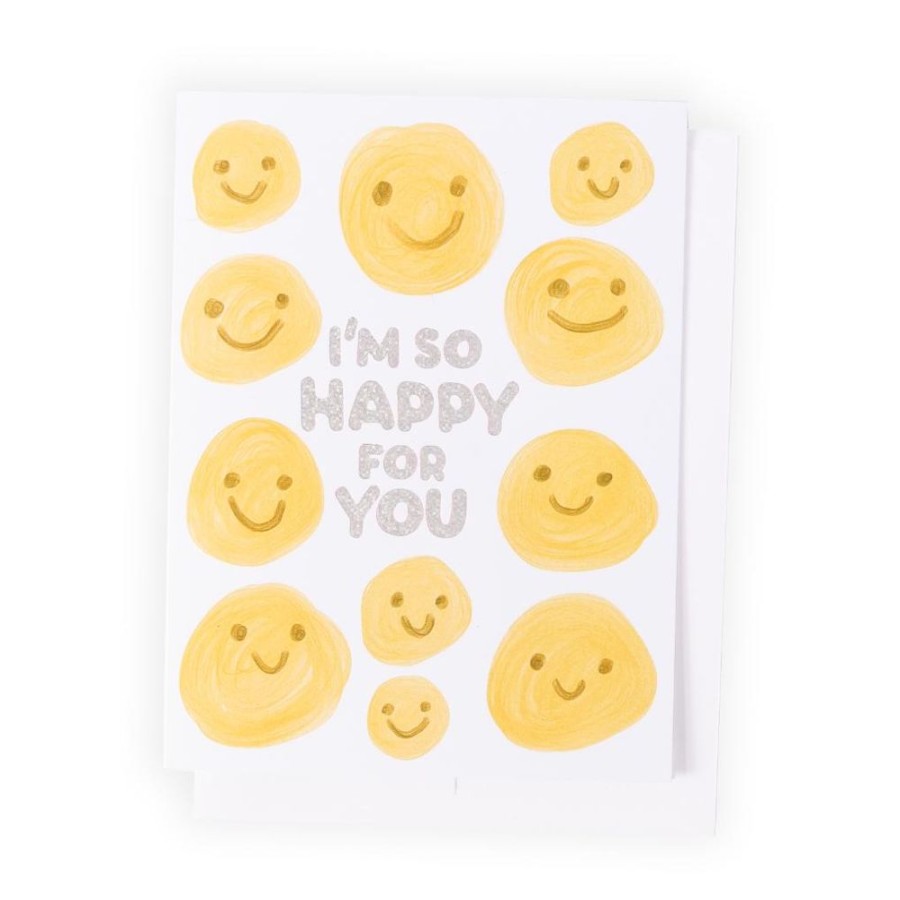 Stationery Charlie Pickles | I'M So Happy For You, Greeting Card