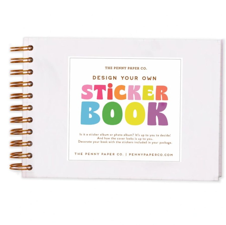 Stationery Charlie Pickles | New! Decorate Your Own Album / Sticker Book