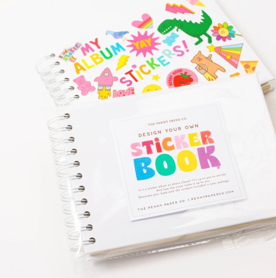 Stationery Charlie Pickles | New! Decorate Your Own Album / Sticker Book