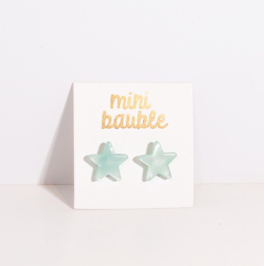 Accessories Charlie Pickles | Jelly Star Earrings-Blue