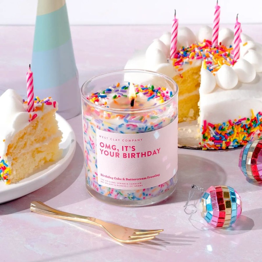 Home Charlie Pickles | Omg, It'S Your Birthday! Cake Sprinkle Candle