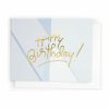 Stationery Charlie Pickles | Happy Birthday (Blue), Greeting Card