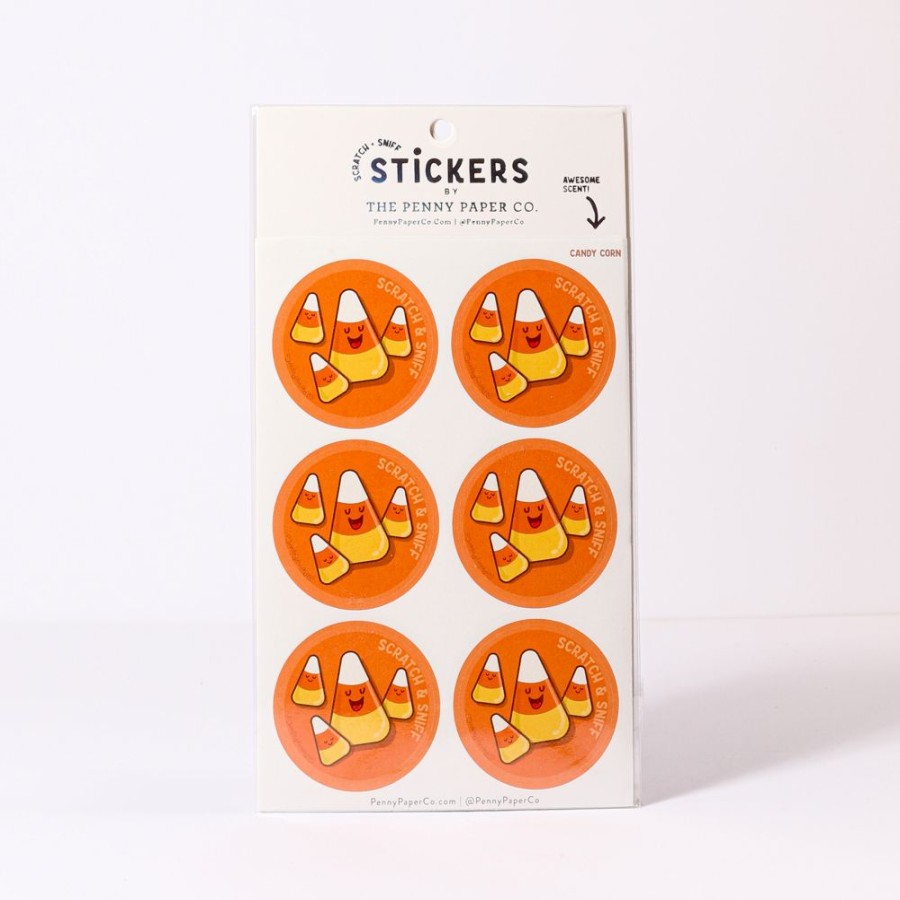 Stationery Charlie Pickles | Candy Corn, Scented Scratch And Sniff Stickers