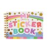 Stationery Charlie Pickles | Retro Rainbow Fun-Hardcover Retro Style Sticker Book