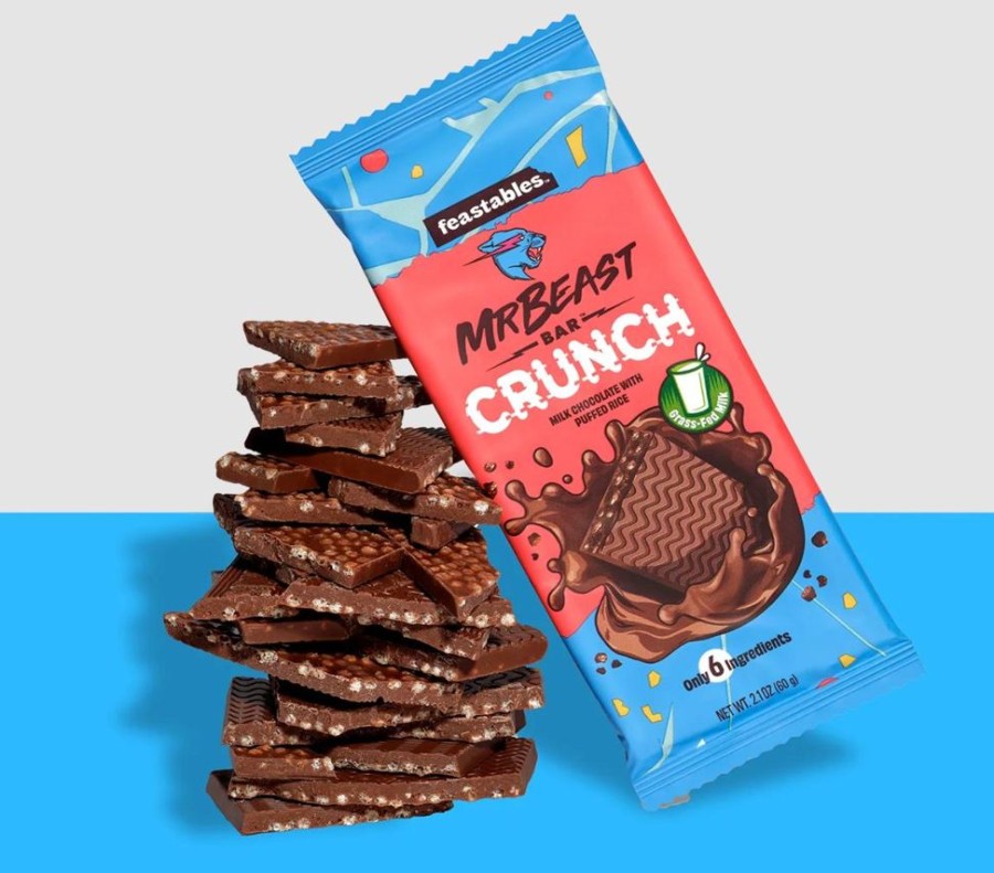 Candy & Treats Charlie Pickles | Mr. Beast Crunch Bar