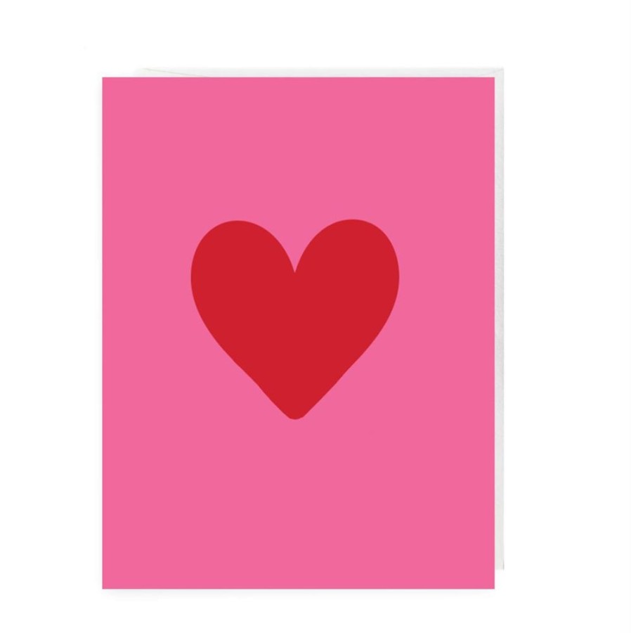 Stationery Charlie Pickles | New! Red + Pink Heart